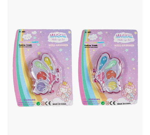 Косметика 993-7 A (720/2) 2 види,тіні для повік, аплікатор, на листі