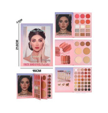 Косметика IG 3119 (96) 35 кольорів тіней, хайлайтери, пудра та контуринг, у коробці