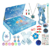 Адвент-календар XT 98 (36) 24 віконця, прикраси, аксесуари, в коробці