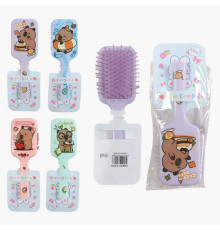 Щітка для волосся C 71767 (360) "Капібара", в пакеті, ВИДАЄТЬСЯ ТІЛЬКИ МІКС ВИДІВ