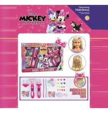 Набір перукаря D 8975-3 (32) прилад для плетіння, аксесуари, щітка, намистини, в коробці