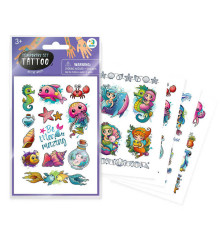 гр Набір дитячих тимчасових татуювань "На хвилях" 301103 (48) "Dodo"