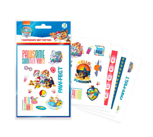 гр Набір дитячих тимчасових татуювань "Paw Patrol" 200436 (25) "DoDo"