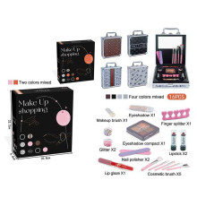 Косметика FT 2015 E (60) палетка тіней, 3 помади, глітери, дзеркальце, кейс, пензлики, бафи для нігтів, в коробці, ВИДАЄТЬСЯ МІКС ВИДІВ