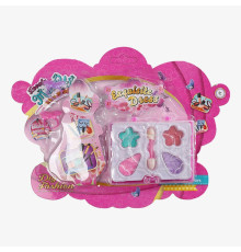 Косметика 557 L-10 (480/2) тіні, аплікатор, каблучки, на листі