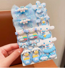 Резинки для волосся C 71050 (500) герой, 12 штук, в пакеті