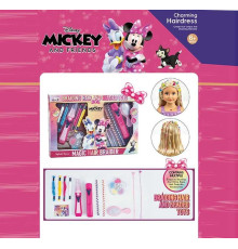 Прикраси для волосся D 8976-3 (32) стайлер, прилад для плетіння, підсвітка, звук, аксесуари, щітка, нитки, намистини, в коробці