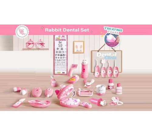 Набір лікаря 6697 (32) 28 іграшок, медичний ліхтарик підсвічується, демонстраційна модель щелепи, шприц, термометр, окуляри, чашка, пігулки, у пакеті – в наличии! Купите сейчас у KAZKOVA