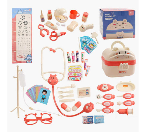 Набір лікаря HZ 888 B (48/2) стетоскоп, термометр, ліхтарик на батарейках, підсвітка, шприц, окуляри для лікаря, аксесуари, в коробці – в наличии! Купите сейчас у KAZKOVA