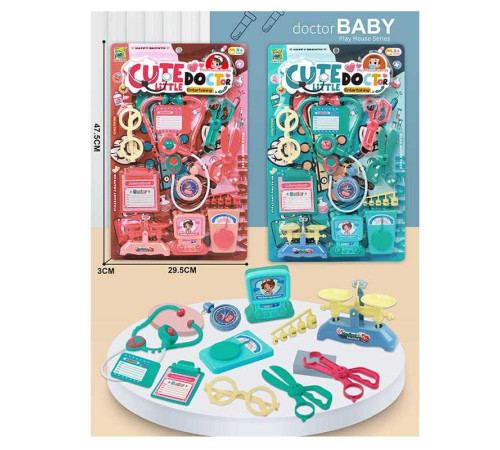 Набір лікаря 666-435 (96/2) 2 види, на листі – в наличии! Купите сейчас у KAZKOVA