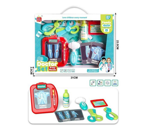 Набір лікаря 1208 A-1 (108) в коробці – в наличии! Купите сейчас у KAZKOVA