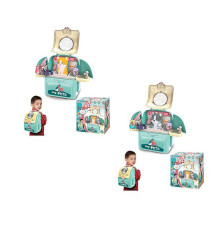 Рюкзачок 008-967 (16) “Грумінг салон”, тваринка, аксесуари, полички, в коробці