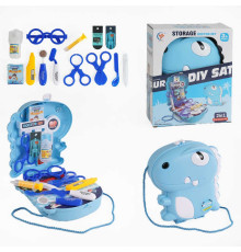 Набір лікаря 0421-19 B (72/2) “Динозаврик”, медичне приладдя, валізка, в коробці