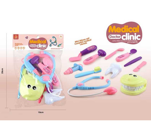 Набір лікаря 133-3 (288/2) 11 елементів, в пакеті – в наличии! Купите сейчас у KAZKOVA