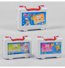 Набір лікаря 1834 АВС (72) 3 види, у валізі, ВИДАЄТЬСЯ ТІЛЬКИ МІКС ВИДІВ