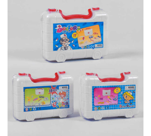 Набір лікаря 1834 АВС (72) 3 види, у валізі, ВИДАЄТЬСЯ ТІЛЬКИ МІКС ВИДІВ – в наличии! Купите сейчас у KAZKOVA