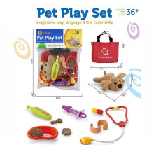 Набір ветеринара KJ 05 A-12 (144/2) м'яка іграшка, сумочка, аксесуари, в пакеті