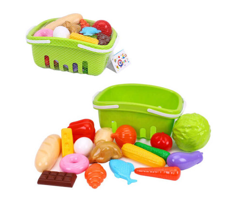 гр Набір "Продукти" 8720 (14) "Technok Toys" продукти, кошик, в сітці