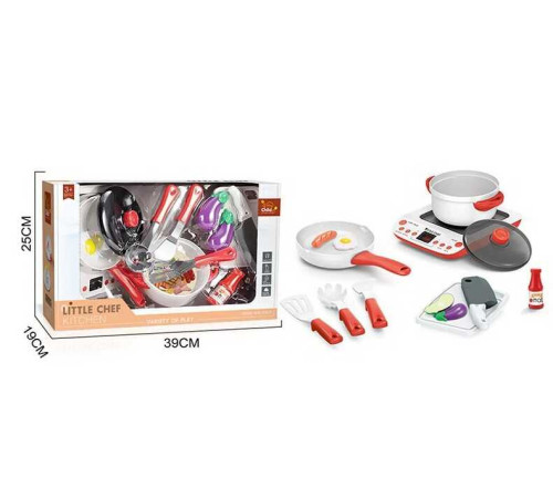 Плитка з посудкою BC 9006 (16/2) підсвічування, звуки, продукти, у коробці