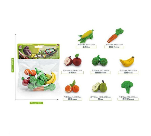 Овочі та фрукти YJ 844 D (144) в пакеті