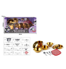 Набір посуду 988 C 51 (36) 12 елементів, металевий, в коробці