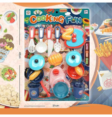 Посудка 7605 (84) 17 елементів, на листі