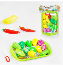Набір овочів M 310 (168/2) на липучках, таця, ніж, фрукти, у пакеті