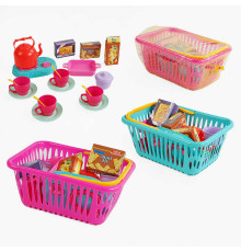 гр Набір посуду 5024 (28) "Guclu", 2 кольори, в сітці