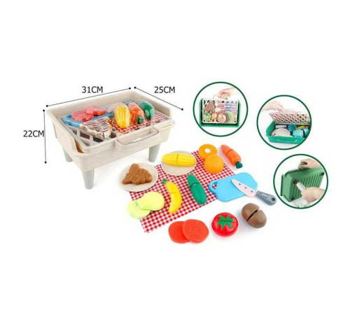 Барбекю 2026 ED-E (36) овочі, фрукти, на липучках, посуд, ніж, скатертина, мангал, у валізі Барбекю 2026 ED-E (36) овочі, фрукти, на липучках, посуд, ніж, скатертина, мангал, у валізі