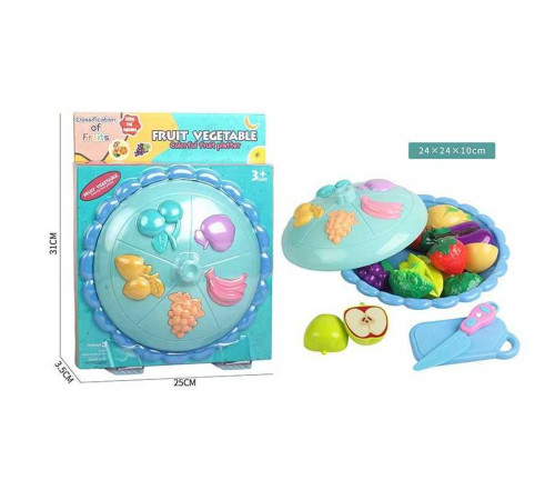 Набір продуктів MDX 130 B2 Штрих-402318 (36/2) ніж, дошка, продукти на магнітах, в коробці