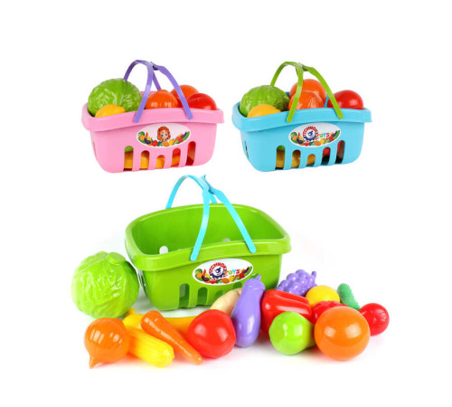 гр Кошик з овочами 5354 (12) 3 кольори, "Technok Toys"
