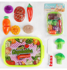 Овочі на ліпучці 1018-106 (96/2) 9 елементів, в пакеті
