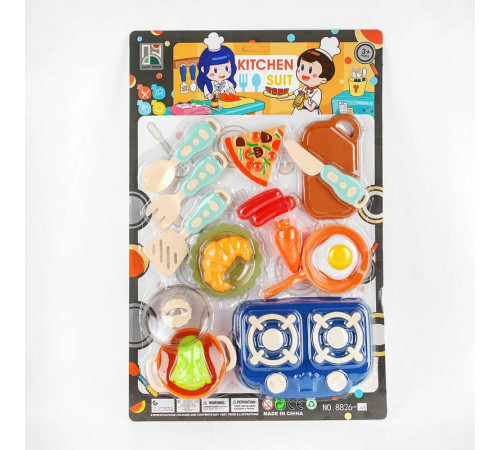 Посудка 8826-4 A (96/2) 16 елементів, побутова техніка, продукти, на листі