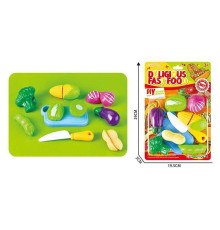 Овочі на липучках 628-23 (120/2) муляжі, начиння, на листі