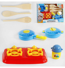 Посудка 9042 (72/2) пічка, пательня, сотейник, лопатки, сіль, у коробці