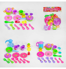 Набір посуду 977 A-D (96/2) 3 види, кухонне приладдя та прибори для сервірування столу, у пакеті