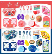 Посудка 3335 A (60/2) 2 види, 18 елементів, у кошику