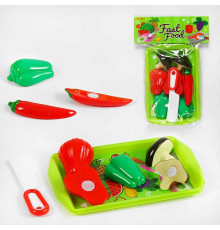 Набір овочів M 103 (360/2) на липучках, таця, ніж, у пакеті