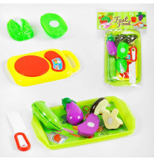 Набір овочів M 110 (360/2) на липучках, таця, ніж, у пакеті