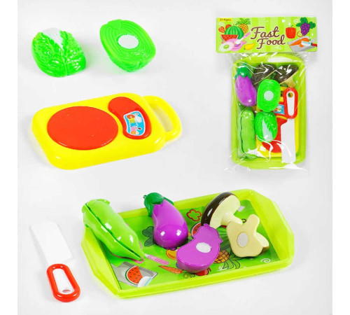 Набір овочів M 110 (360/2) на липучках, таця, ніж, у пакеті