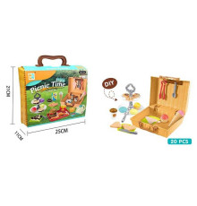 Набір продуктів 699-92 (48/2) 20 елементів, підставка для десерту, тістечка, в коробці