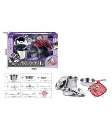 Набір посуду 988 C 46 (48/2) 9 елементів, металевий, в коробці