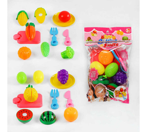 Набір продуктів YM 919 (360/2) 2 види, на липучках, посудка, в пакеті – в наличии! Купите сейчас у KAZKOVA