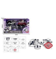 Набір посуду 988 C 47 (36) 11 елементів, металевий, в коробці