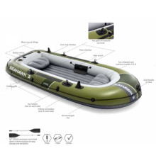 Intex Човен 66332 NP (2) "SEAHAWK 2", 236x114x41см, 2-х містний