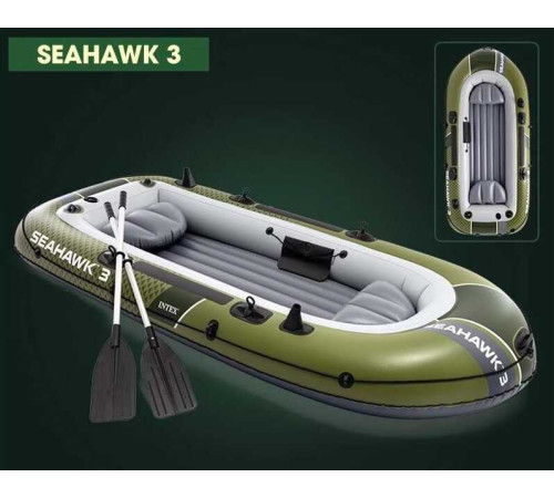 Intex Човен 66333 NP (1) "SEAHAWK", 295x137x43см, 3-х містний