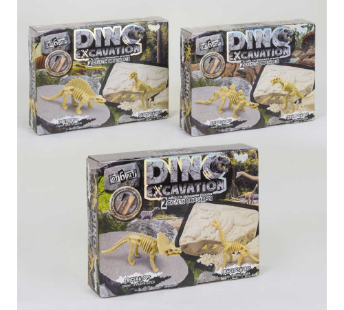 гр Набір для проведення розкопок "Dino Excavation" DEX-01-04,05,06 динозаври укр. (6) "Danko toys", 3 види ВИДАЄТЬСЯ МІКС ВИДІВ гр Набір для проведення розкопок "Dino Excavation" DEX-01-04,05,06 динозаври укр. (6) "Danko toys", 3 види ВИДАЄТЬСЯ МІКС ВИДІВ