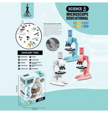 Мікроскоп 3305 (36) 3 кольори, в коробці, ВИДАЄТЬСЯ ТІЛЬКИ МІКС ВИДІВ