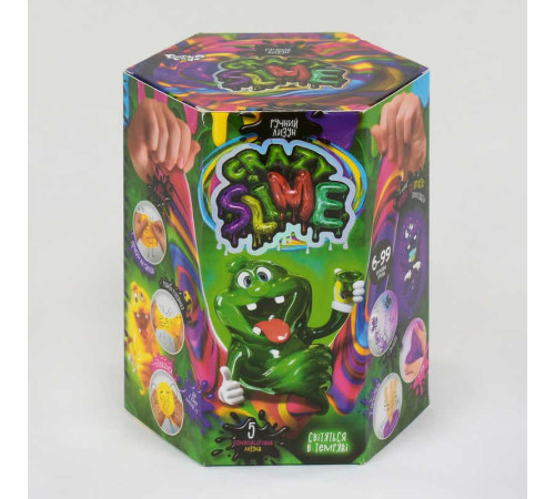 гр Набір для проведення дослідів "Crazy Slime" (8) SLM-01-01Ui "Danko Toys" гр Набір для проведення дослідів "Crazy Slime" (8) SLM-01-01Ui "Danko Toys"