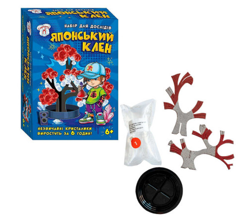 гр Набір для експериментів "Японський клен" 10114184У (95) "Ранок", розчин, основа, в коробці – в наличии! Купите сейчас у KAZKOVA